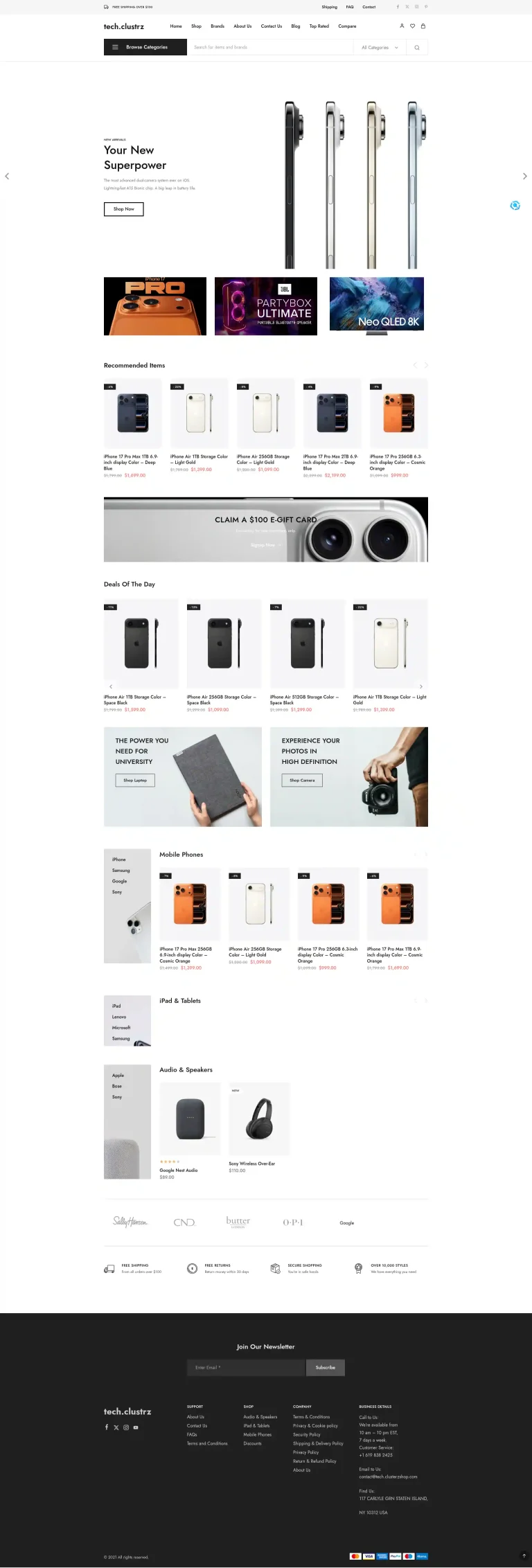 Tech Clusterzshop