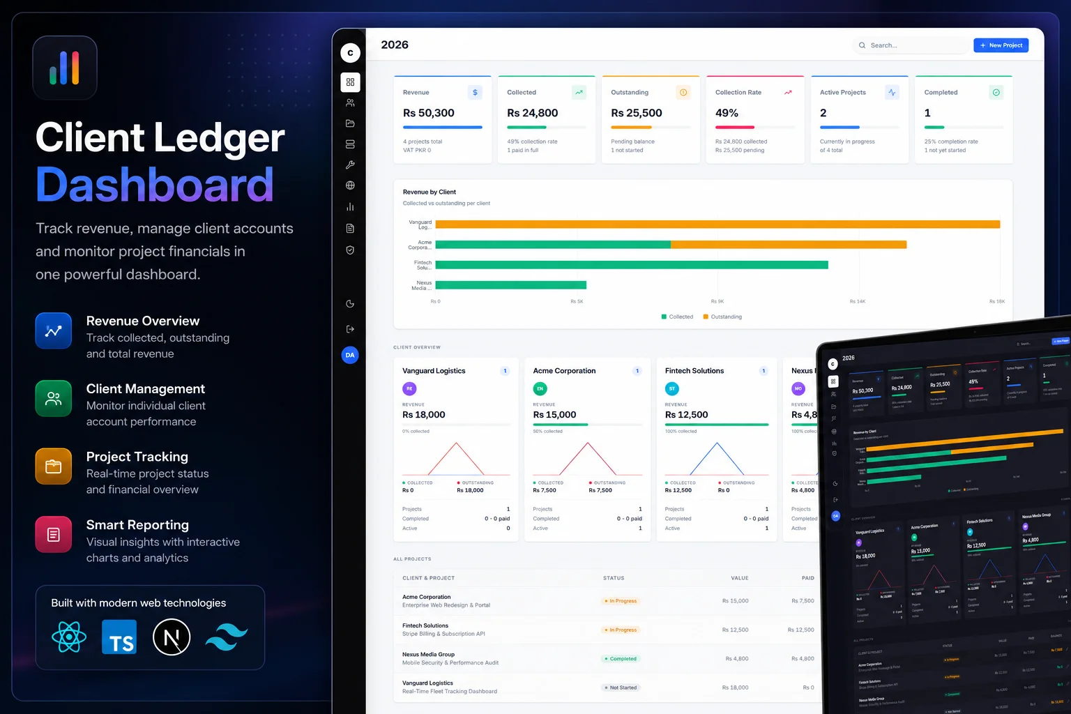 Client Ledger Dashboard (Community Edition) cover placeholder
